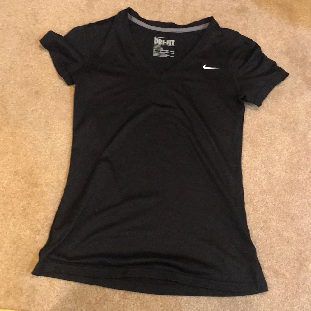 Nike black v neck size xs